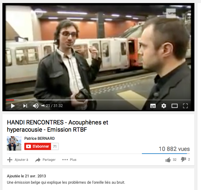 Rencontre hyperacousie